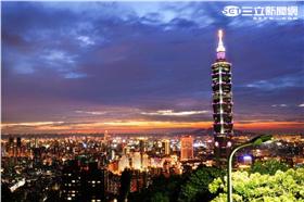 信義區,象山,夜景／黃裕晴攝