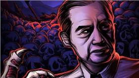 美麗島風雲,馬習會,插畫,神眉,鬼手,死亡之握,習近平,馬英九▲圖／翻攝自美麗島風雲 The Wonderful IsLand臉書