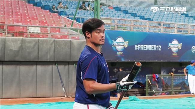 12強中華隊林智勝（圖／記者王怡翔攝）
