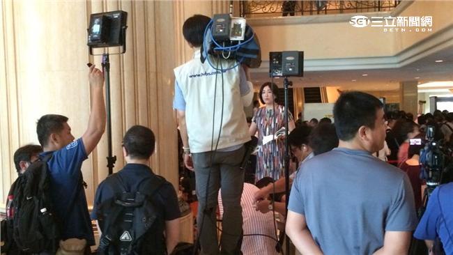 戒備森嚴　新加坡不承認台灣記者證