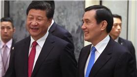 習近平,馬習會,馬英九（圖／美聯社／達志影像）