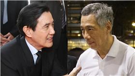 馬英九,李顯龍（組圖／翻攝馬英九總統、Lee Hsien Loong臉書）