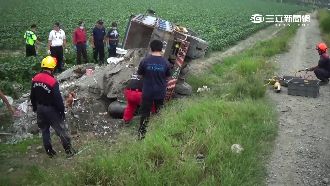 現世報？半夜倒廢土　翻車遭活埋身亡