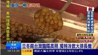 立冬好熱！獨特「仙人掌」粉圓超夯