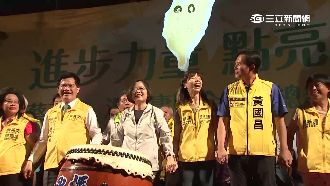 國小造勢被控破壞帆布　洪慈庸：抹黑