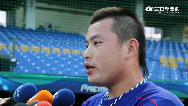 12強中華隊林泓育（圖／記者王怡翔攝）