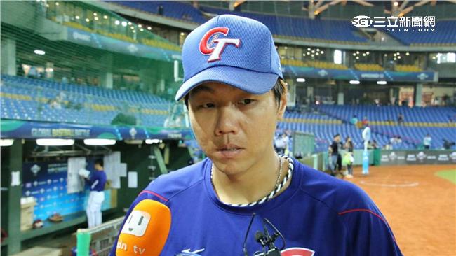 12強中華隊林益全（圖／記者王怡翔攝）