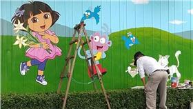 不描不印！彩繪大師憑手稿生出彩繪巷