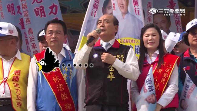 囧！朱、王接力輔選　名單全忘了他