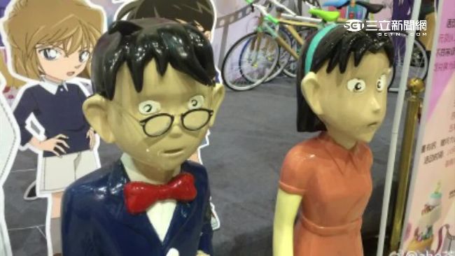 中國人偶版柯南　網友驚呼：像紙紮人