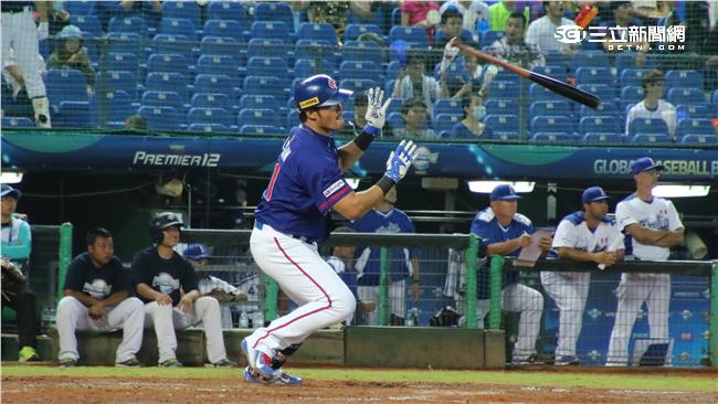 12強中華隊林智勝（圖／王怡翔攝）