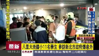 朱立倫地盤爆推擠意外　11幼童受傷