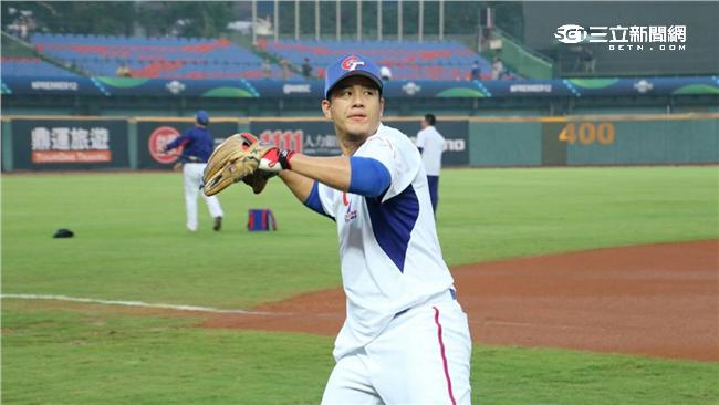 12強中華隊蔣智賢（圖／記者王怡翔攝）