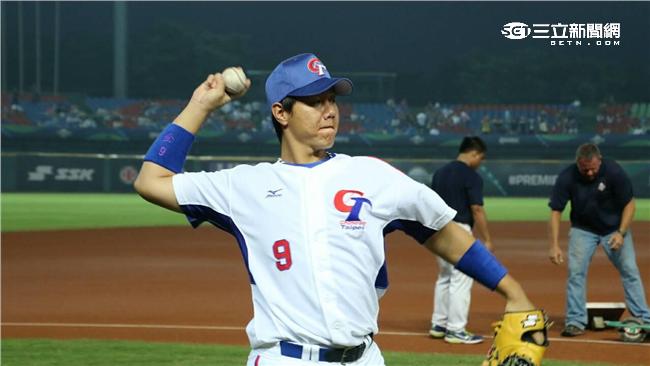 12強中華隊林益全（圖／記者王怡翔攝）