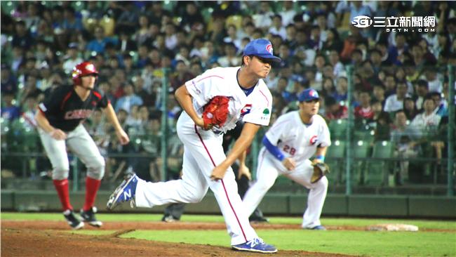 12強中華隊林子崴（圖／記者王怡翔攝）