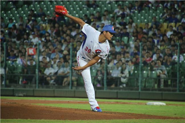 12強中華隊倪福德(圖／記者王怡翔攝)