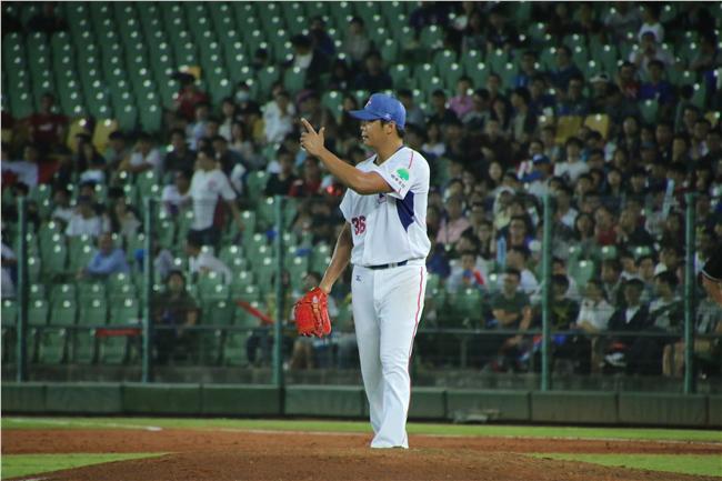 12強中華隊倪福德(圖／記者王怡翔攝)