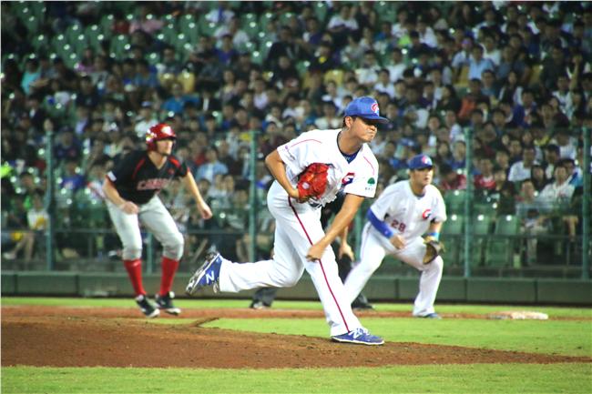 12強中華隊林子崴(圖／記者王怡翔攝)