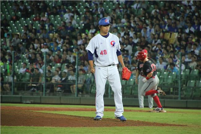 12強中華隊羅嘉仁(圖／記者王怡翔攝)