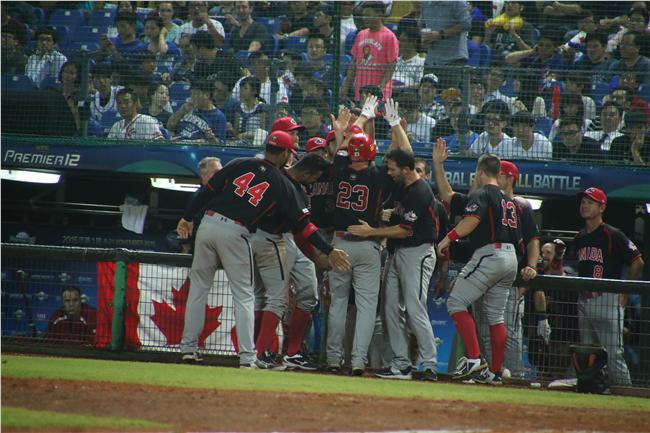 12強加拿大隊(圖／記者王怡翔攝)