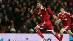 貝克漢、足球／（圖／達志影像／路透社）