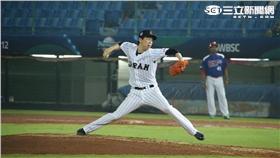 12強日本隊前田健太(圖／記者王怡翔攝)