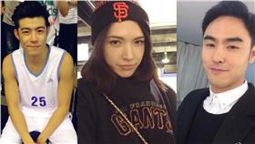 王柏傑,許瑋甯,阮經天　組圖／翻攝自臉書