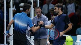 Roger Federer,Novak Djokovic（ap）