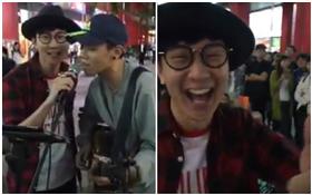 林俊傑信義區獻聲-翻攝自臉書