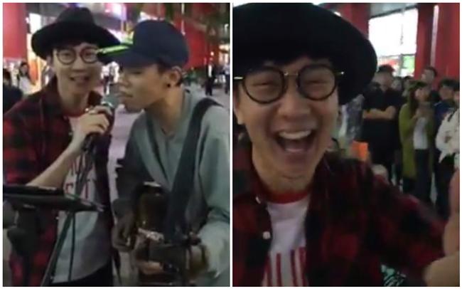野生JJ！逛街聽《江南》就開演唱會