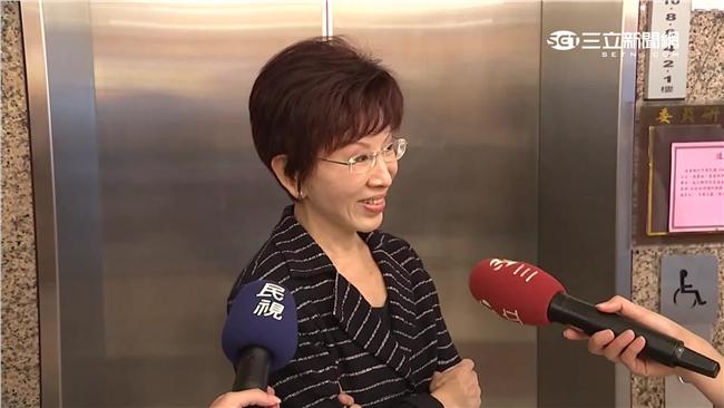 和立法院說再見　洪秀柱：不要惹我哭
