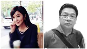 陳美鳳與前男友張富（合成圖／翻攝自陳美鳳臉書、台海網）