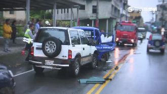 開車「揉眼」撞對向　貨車司機不治