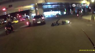 毒蟲撞警落跑　神準警兩槍射輪胎逮人