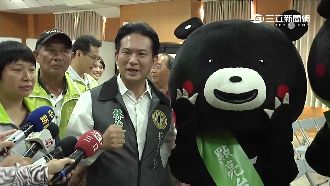 立委參選各出奇招　台灣黑熊也來助陣