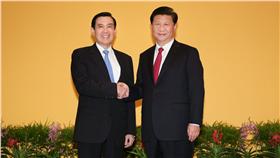 馬習會、馬英九、習近平16:9（圖／翻攝自總統府Flickr ）