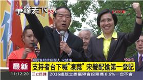宋楚瑜,登記參選