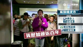 藍八仙淪福祿壽喜？綠立委拚北市4席