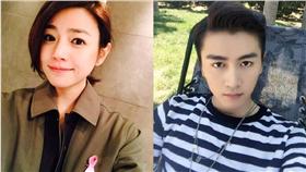 陳曉、陳妍希（圖／翻攝自陳曉微博、陳妍希臉書）