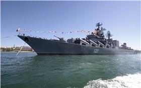 俄羅斯導彈巡洋艦「莫斯科號」(Moskva)_路透社