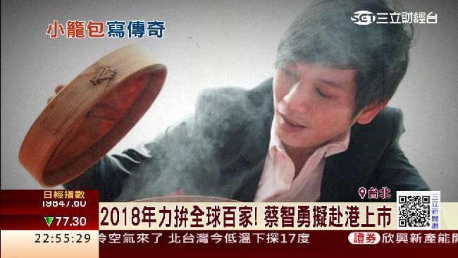 年輕總裁蔡智勇　靠八色小籠包翻身！