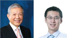 何壽川，李政昊-翻攝自永豐餘、元太科技官網
