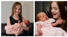 接生／翻攝自Daily Mail