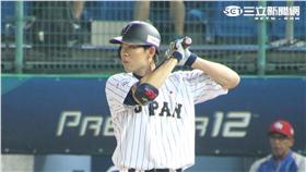 12強日本隊秋山翔吾（圖／記者王怡翔攝）
