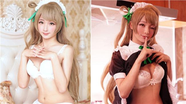 女僕露深V乳溝　真實身分竟是「他」