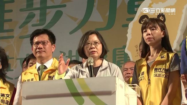 蔡支持度過半　時代力量成第3大黨