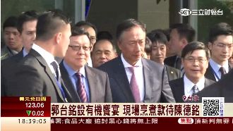 郭台銘會面陳德銘　疾呼降面板關稅