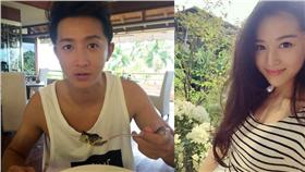 韓庚 李冰玉　組圖／翻攝自微博