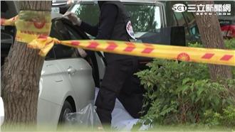 內湖一公園男子陳屍　半身在轎車內