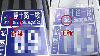 民眾自製門牌　糗把SEC變SEX